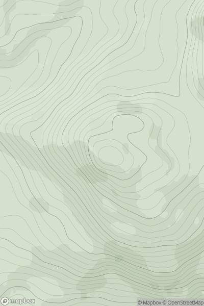 Thumbnail image for Sgurr Mor [Kyle of Lochalsh to Garve] showing contour plot for surrounding peak